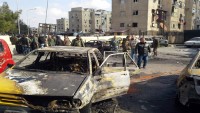 Suriye Berze Konutlarında Teröristlerden Bombalı Eylem