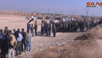 Suriye ordusuna destek olmak için gönüllülerin katıldıkları eğitimin dördüncü devresi sona erdi