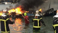 Fransa’da 22 tekne yandı