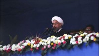Hasan Ruhani, Tahran’ın Azadi Meydanı’nda Büyük Kalabalığa Hitap Etti…