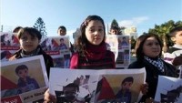 Gazzeli Çocuklar En Küçük Filistinli Esire Destek Amacıyla Gösteri Düzenledi…