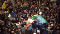 Binlerce Kudüslü, Bu Sabah Filistinli Şehid Ebu Gannam’ı Son Yolculuğuna Uğurladı