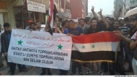 Antakya Halkı, Suriye Halkı ve Yönetimine Destek Yürüyüşü Yaptı