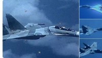 Venezuela Ordusuna Ait Rus Yapımı Su-30 Savaş Uçağı ABD Uçağını Önledi