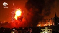 Siyonist rejim savaş uçakları Gazze’yi bombaladılar