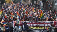 Bolivya’da eski Devlet Başkanı Morales’e destek gösterileri