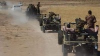 Irak’ın batısındaki Haşdi Şabi Mücahidlerinden IŞİD teröristlerine karşı operasyon