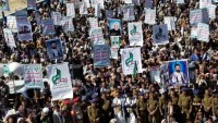Yemen’in kuzeyinde “Şehitlerin Kanına Sedakat” yürüyüşü düzenlendi