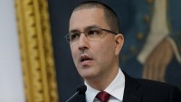 Venezuela Dışişleri Bakanı Jorge Arreaza, Fransa, Almanya, Hollanda ve İspanya’ya nota verdiklerini açıkladı