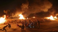 Gazze “öfke” gösterilerinde 16 şehit ve yaralı