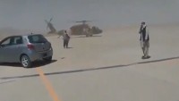 Taliban Amerikan helikopterlerini uçurttu