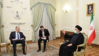 Rusya Dışişleri Bakanı Lavrov, İran cumhurbaşkanı Reisi ile görüştü