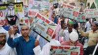 Hindistan halkının Bin Selman’ın ziyaretini protesto etmesi