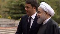 İran Cumhurbaşkanı Ruhani, İtalya Başbakanı’nı karşıladı
