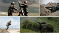 Azerbaycan ordusu alarma geçti