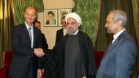 Ruhani, Total ve Airbus müdürlerini kabul etti