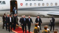 İsviçre cumhurbaşkanı Tahran’a geldi