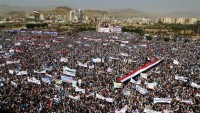 Onbinlerce Yemenli işgalin 1. yılında sokağa çıktı