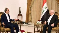 İran büyükelçisi Irak cumhurbaşkanıyla görüştü