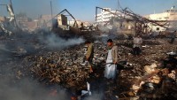 Suudi rejimi Yemen halkına karşı salkım bombası kullanıyor