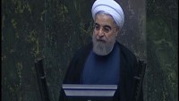 Cumhurbaşkanı Hasan Ruhani Mecliste konuştu
