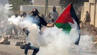 Gazze şeridinde Filistinliler siyonist askerlerle çatıştılar