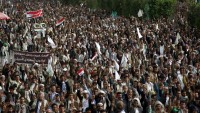 Yemenli göstericiler el-Hodide limanına ulaştılar