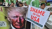 Pakistan’da Amerika ve İsrail aleyhinde gösteri