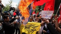 Başkent Tahran’da Siyonistler’in cinayetleri protesto edildi