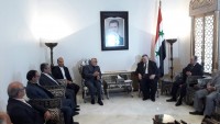 Burucerdi, Suriye Dışişleri Bakanı ve Meclis Başkanı ile görüştü