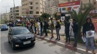 Filistinli Üniversite Öğrencileri El Ele Eylemiyle Siyasi Gözaltıları Protesto Etti