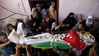 Şehid Filistinli Gencin Cenazesi Ailesine Teslim Edildi