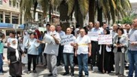 Nablus’ta Pahalılığı Protesto Gösterileri Düzenlendi
