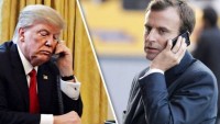 Trump ve Macron arasında telefon görüşmesinde İran’daki son gelişmeler ele alındı