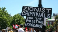 Avustralyalılar Siyonist İsrail’i protesto etti