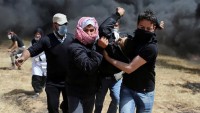 Siyonist İsrail güçlerinin saldırısında dün 86 Filistinli yaralandı