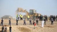 Siyonist İsrail güçleri En-Nakab’taki El-Arakib köyünü 105’inci kez yıktı