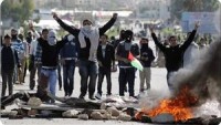 Siyonist İsrail Güçleriyle Filistinli Gençler Arasında Dün 16 Noktada Çatışma Yaşandı