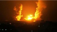 İşgal Ordusu  Gazze Şeridi’ne Hava Saldırısı Düzenledi