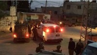 Siyonist İsrail Güçleri Nablus’un Irak Burin Beldesine Saldırı Düzenledi