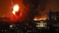 Siyonist İsrail Uçaklarının Refah Kentinde Bir Evi Vurması Sonucu 1 Sivil Şehid Oldu, 3 Sivil’de Yaralandı