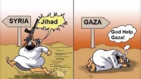 Karikatür: Suriye’de Cihad Deyip Müslüman Kanı Dökenler Gazze’ye Dua Etmekle Yetiniyor…