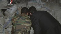 Foto: Suriye Başbakanı Vail Halaki ve bakanlar Halep’te çatışmalar sırasında cephedeydi