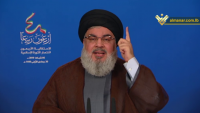 Direniş güçlerinin Seyyid Nasrallah’a mesajı: ”Parmaklarımız tetikte”