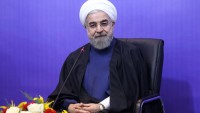 Ruhani: İran halkı, direnişiyle büyük hamasetlere imza attı