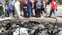 Teröristler Suriye’nin Homs kentinde bombalı araçla saldırı yaptı