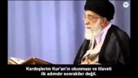 Video: İmam Ali Hamaney; KUR’ANDAN UZAK DÜŞMÜŞÜZ…