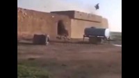 Video: IŞİD Teröristinin Havada Takla Atış Anı !!!