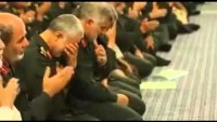 Video: İmam Hamaney ve Kasım Süleymani, mersiyeyle birlikte ağlıyorlar. Gözyaşlarınıza kurban olalım