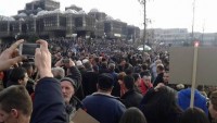 Kosova’da Sırbistan ve Karadağ ile varılan anlaşmalara karşı protesto gösterileri